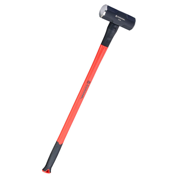 Sledge Hammer, 12 lb. Head, 36 in. Solid-Core Fiberglass Handle