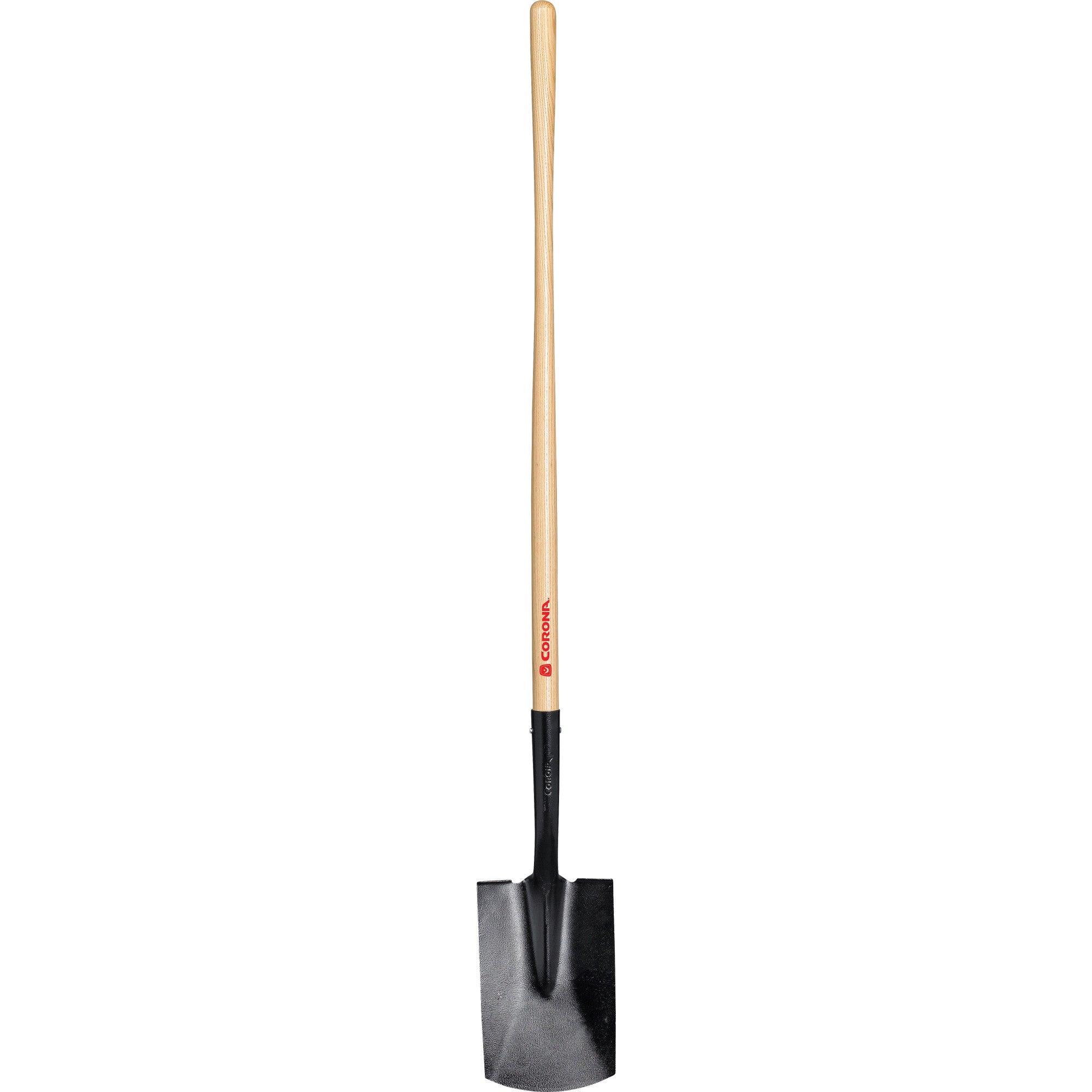 Garden Spade Shovel, 15-Gauge, 48 in. Wood Handle