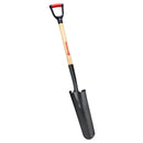 Drain Spade Shovel, 15-Gauge, 30 in. Wood D-Grip Handle-1