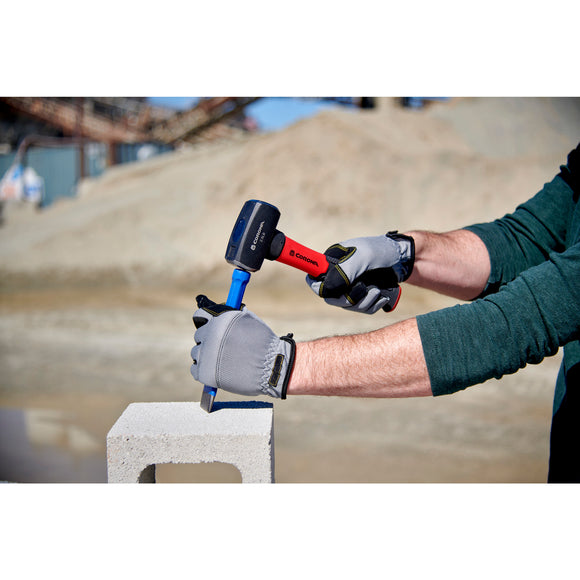 Drilling Hammer, 2.5 lb. Head, 10 in. Solid-Core Fiberglass Handle