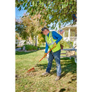 Fixed Tine Leaf Rake, 19 in. Head, 25 Tines, Aluminum Handle-5