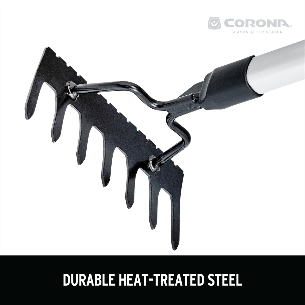Extended Reach 7-Tine Rake with ComfortGEL® Grip | Corona Clipper Inc.