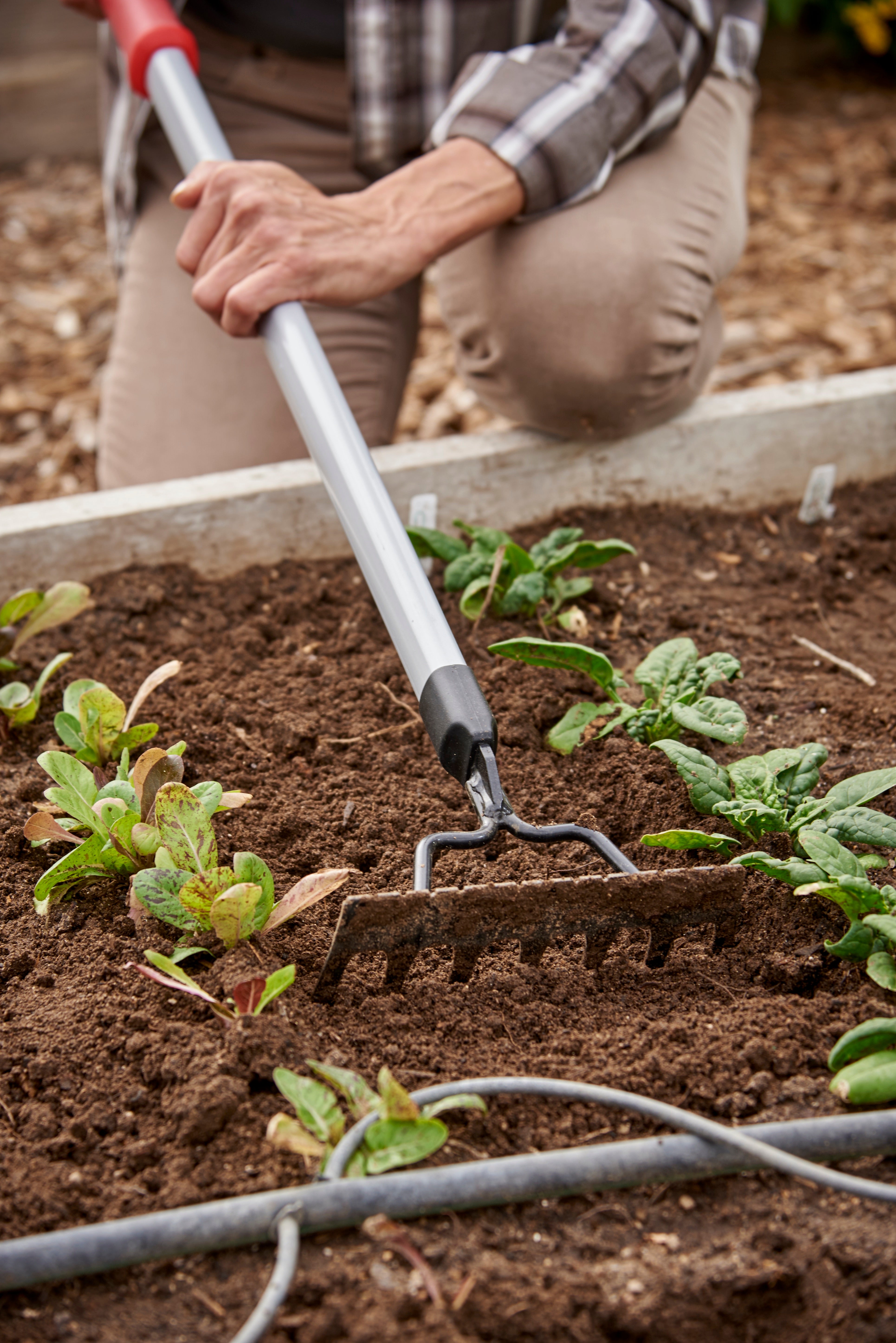 Extended Reach 7-Tine Rake with ComfortGEL® Grip