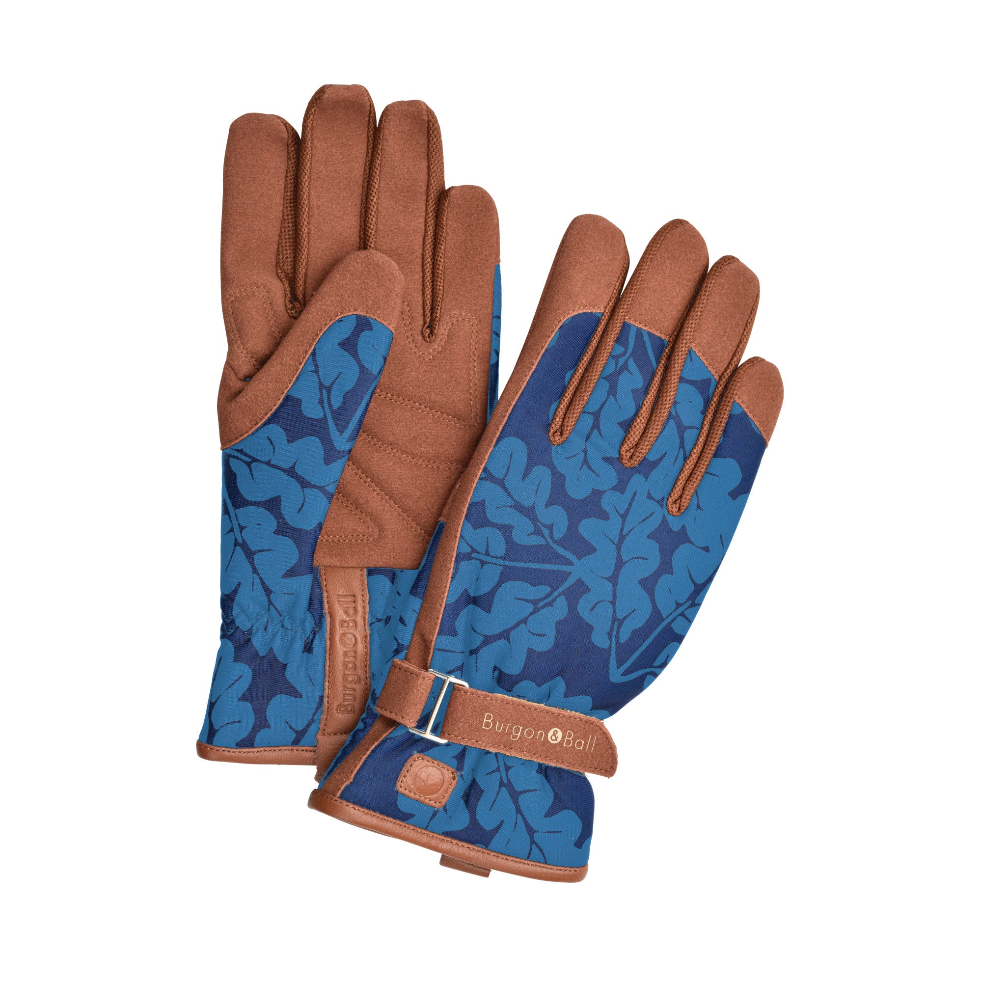 Love the Glove™ Garden Gloves, Oak Leaf Navy, Small/Medium