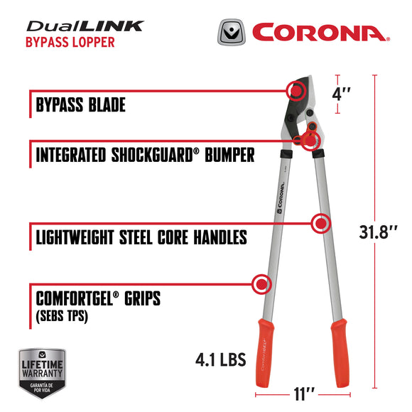 DualLINK Bypass Lopper, 1-3/4 in. Cut Capacity