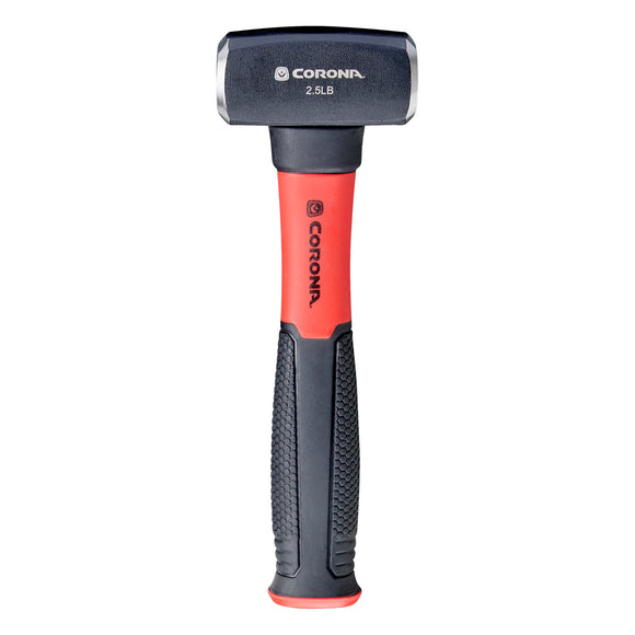 Drilling Hammer, 2.5 lb. Head, 10 in. Solid-Core Fiberglass Handle