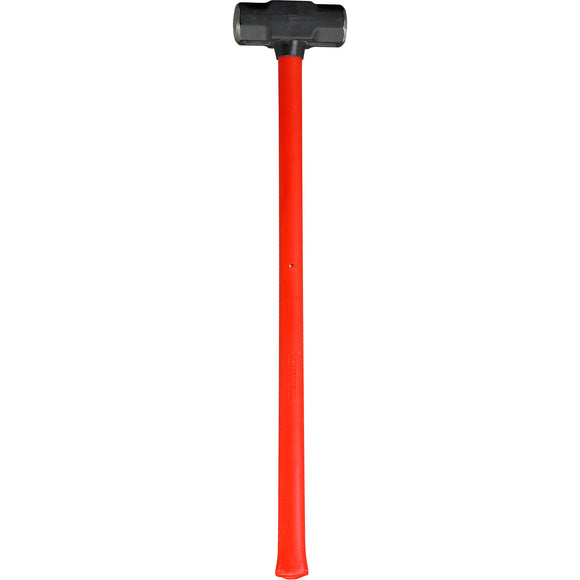 Sledge Hammer, 8 lb. Head, 32 in. Solid-Core Fiberglass Handle