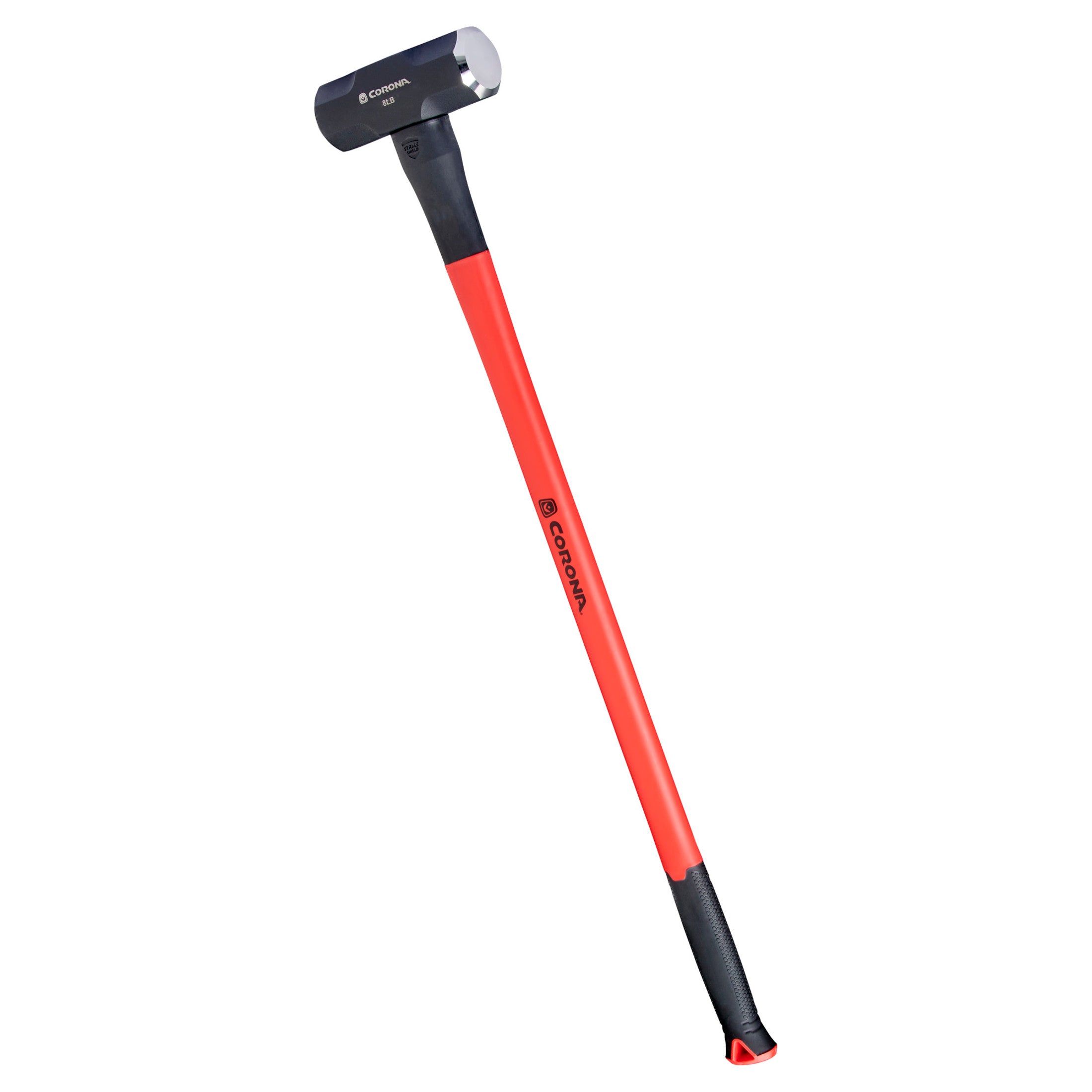Sledge Hammer, 8 lb. Head, 36 in. Solid-Core Fiberglass Handle