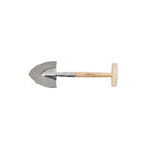 Stainless Steel Small Perennial Spade Shovel, Wood T-Grip Handle, RHS Endorsed-1