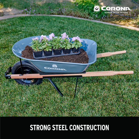 5 Cu. Ft. Steel Wheelbarrow in a Box