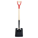 Boron Steel 14-Gauge Square Point Shovel, D Grip Hardwood Handle-4