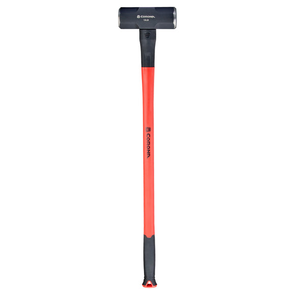 Sledge Hammer, 12 lb. Head, 36 in. Solid-Core Fiberglass Handle
