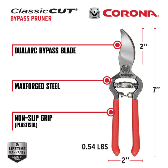 ClassicCUT® Bypass Pruner, 1/2 in. Cut Capacity