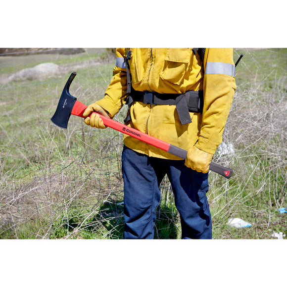 Pulaski Axe, 4 lb. Head, 36 in. Solid-Core Fiberglass Handle