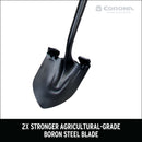 Boron Steel 14-Gauge Round Point Shovel, Fiberglass Handle-9
