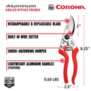 Aluminum Angled Bypass Pruner, 1 in. Cut Capacity-13
