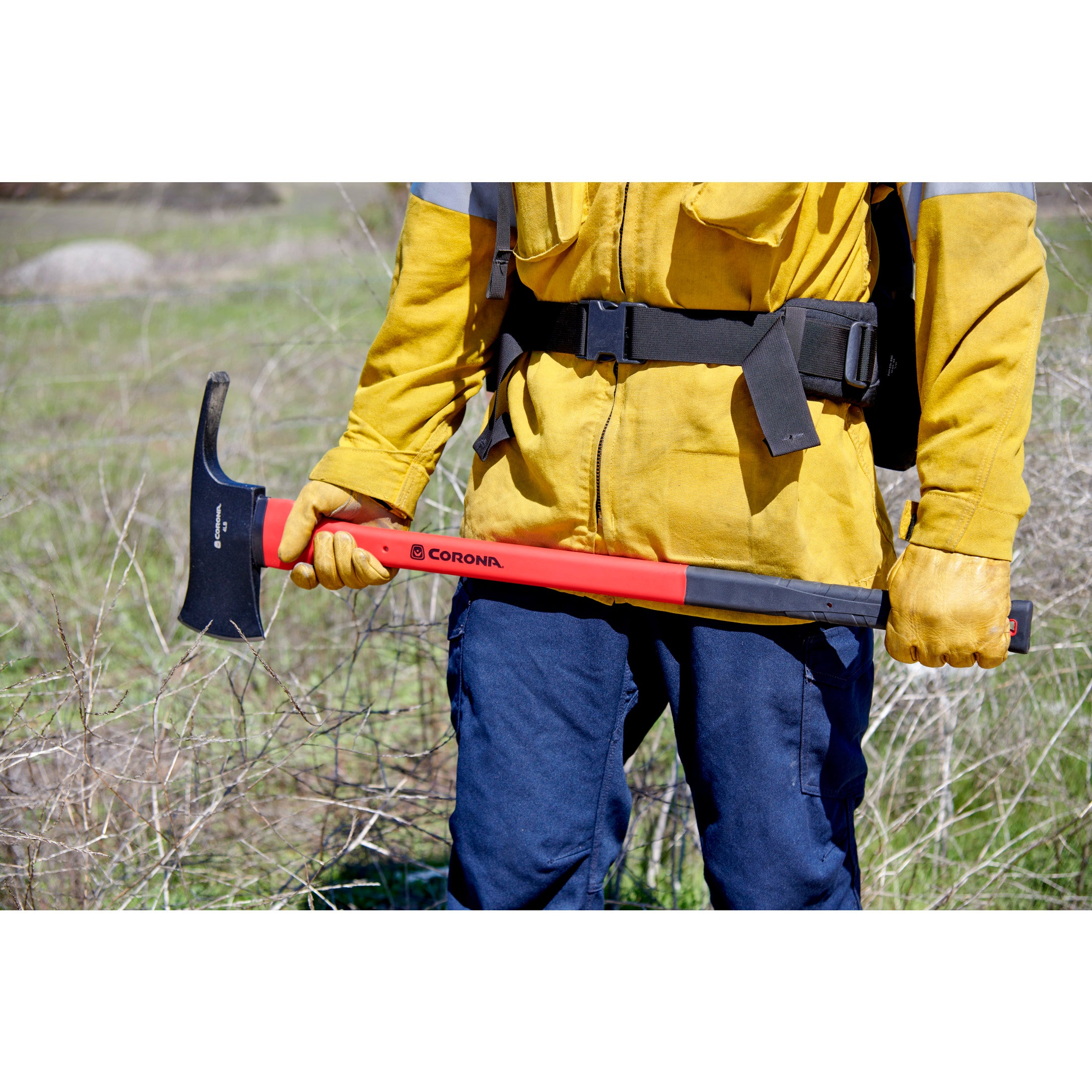 Pulaski Axe, 4 lb. Head, 36 in. Solid-Core Fiberglass Handle