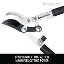 EasyCUT Extendable Bypass Lopper, 21 in. to 33 in., 1-1/2 in. Cut Capacity-7
