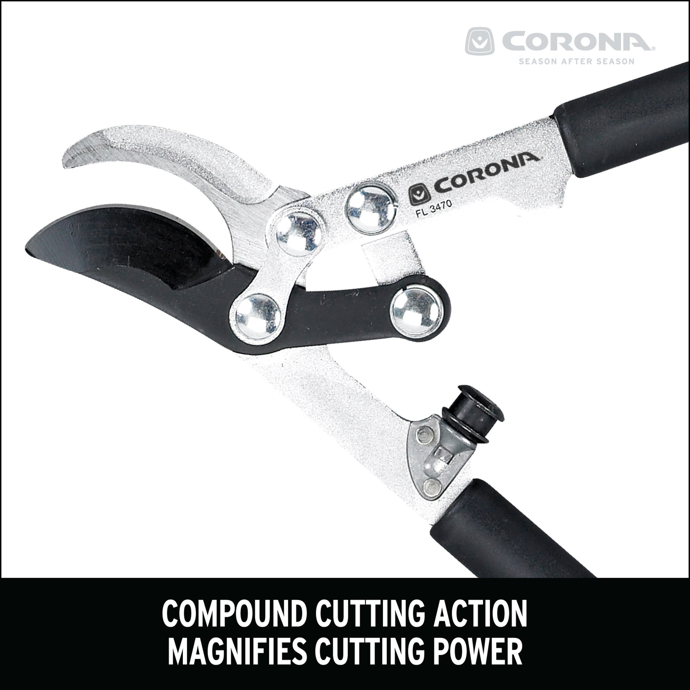 EasyCUT Extendable Bypass Lopper, 21 in. to 33 in., 1-1/2 in. Cut Capacity