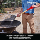 #10 Aluminum Western Scoop Hardwood Handle, D Grip Shovel-7