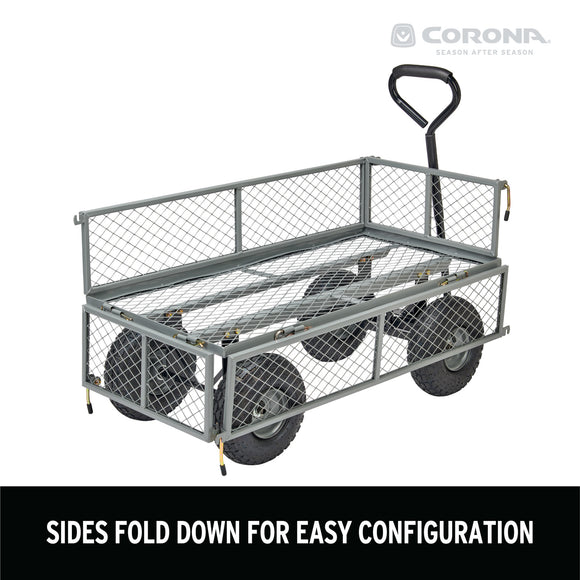 Metal Landscaping Cart