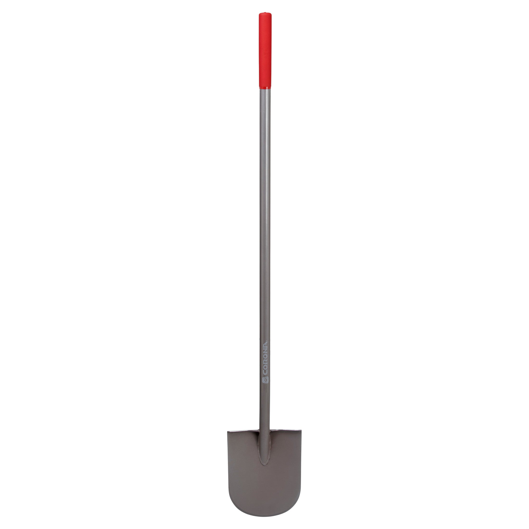 All-Steel 12-Gauge Caprock 10 in. Flat Bowl Shovel with 1 in. Lift, Steel Handle