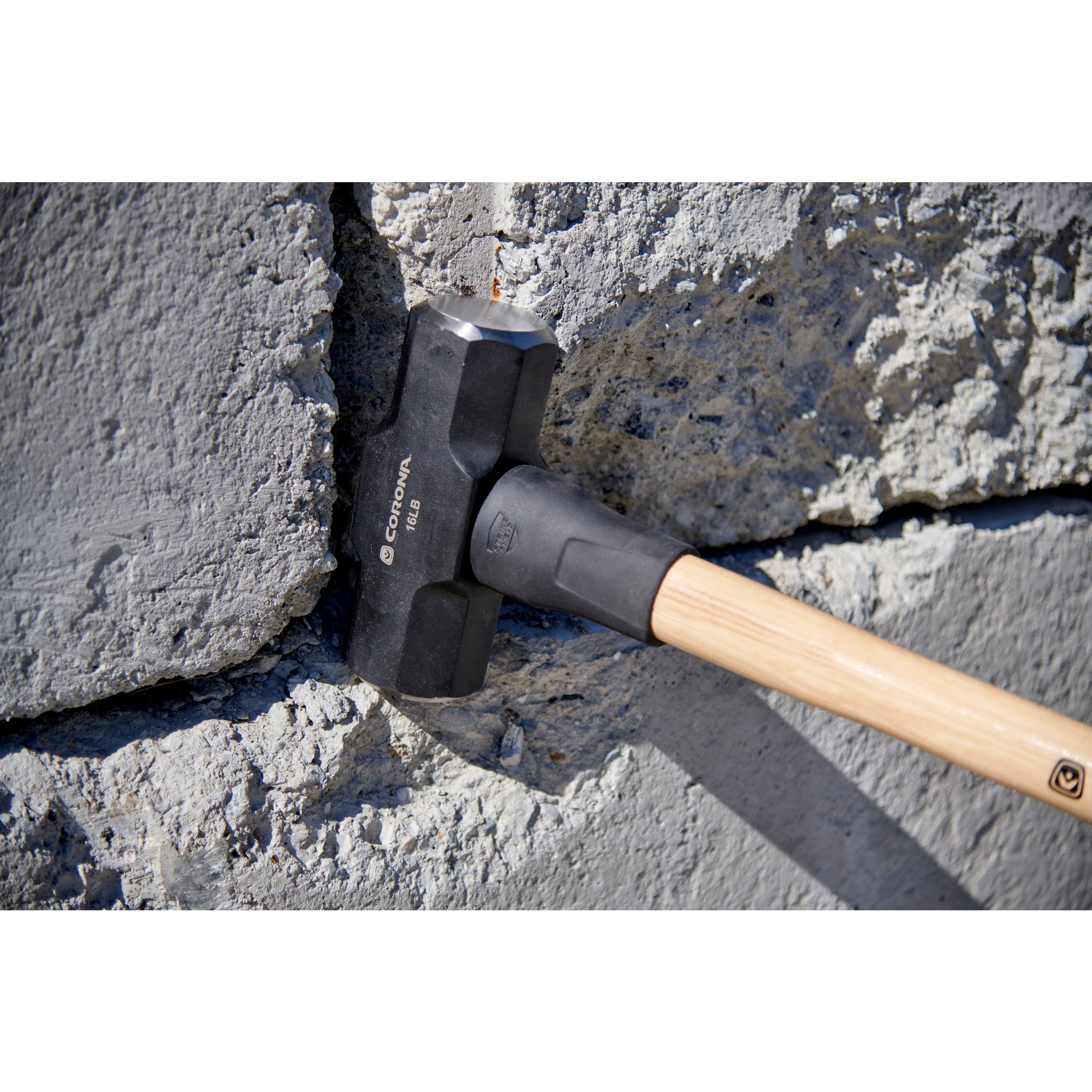 Sledge Hammer, 16 lb. Head, 36 in. Hickory Wood Handle