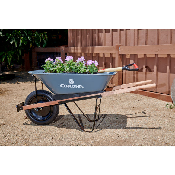 5 Cu. Ft. Steel Wheelbarrow in a Box