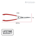 PrecisionCUT Aluminum Hedge Shears 7-1/4 in. blades, 12-3/4 in. handles-9