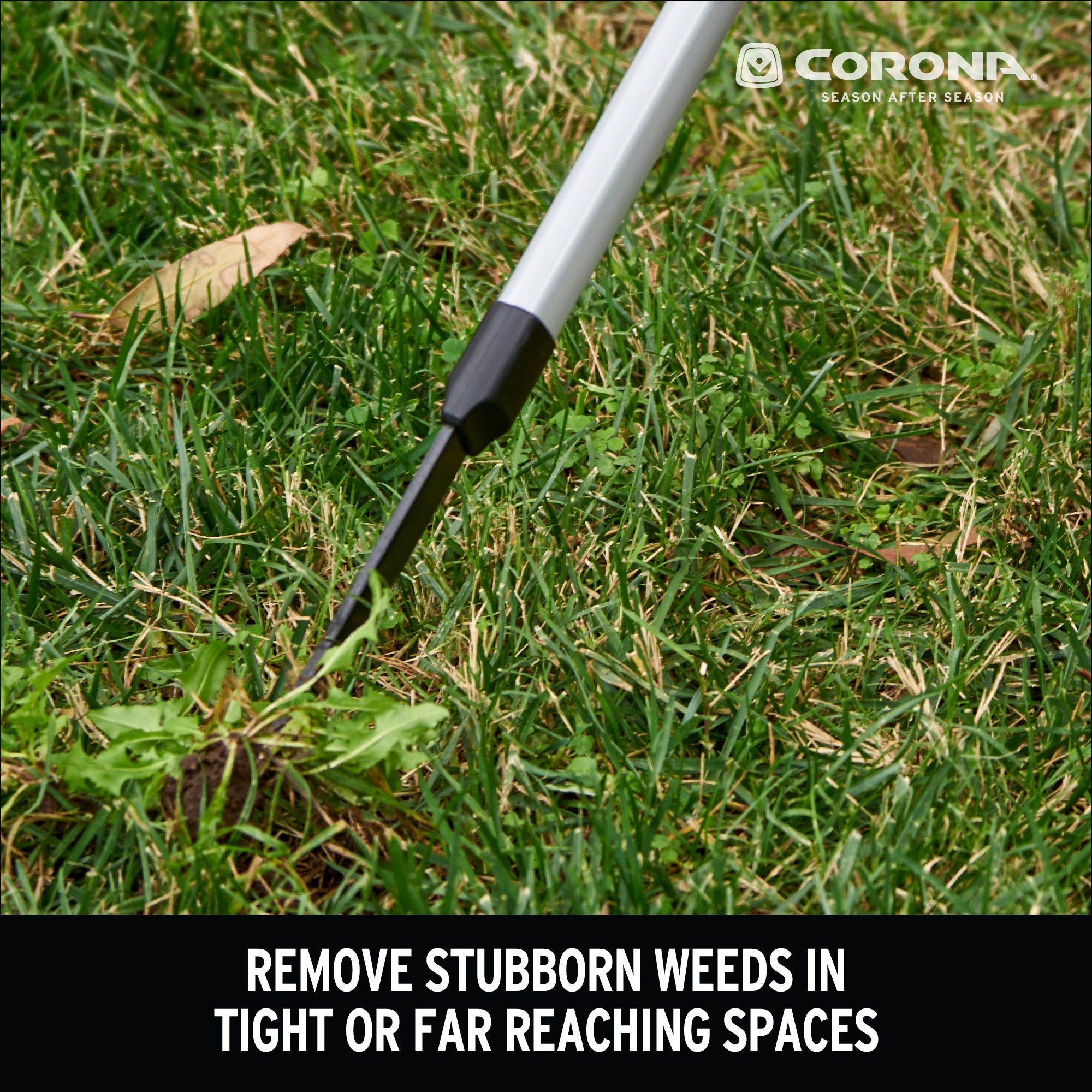 Extended Reach 2-Prong Weeder with ComfortGEL® Grip