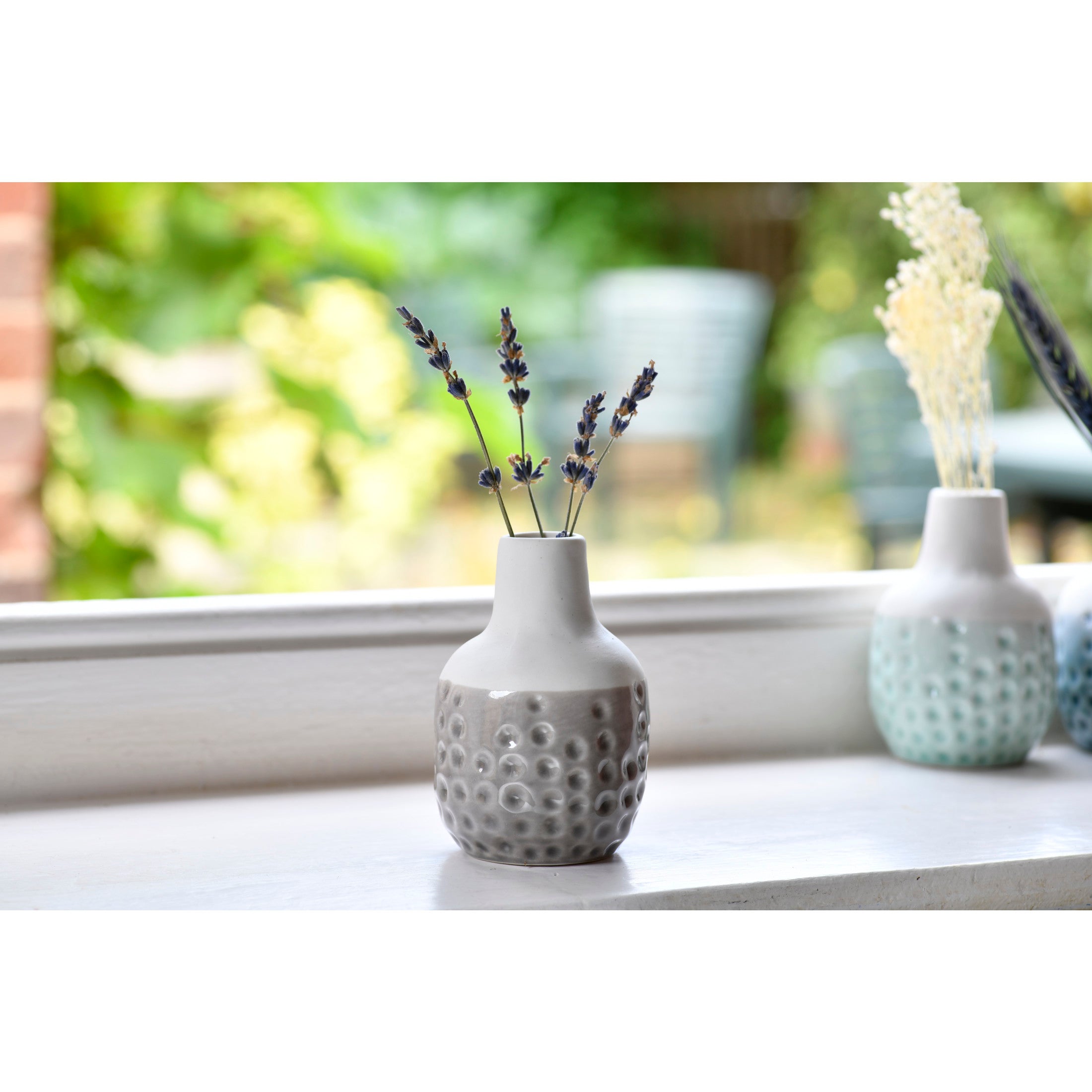 Dotty Mini Vase Trio Set