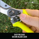 Florabrite™ Bypass Pruner, Neon Yellow, 1 in. Cut Capacity, RHS Endorsed-15