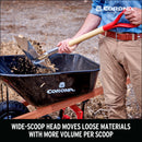 #10 Aluminum Western Scoop Hardwood Handle, D Grip Shovel-9