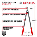 ClassicCUT® Bypass Lopper, 31 in., 1-3/4 in. Cut Capacity-13