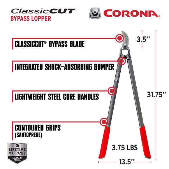 ClassicCUT® Bypass Lopper, 31 in., 1-3/4 in. Cut Capacity