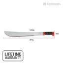 ErgoHandle Machete, 18 in. with Nylon Sheath-8