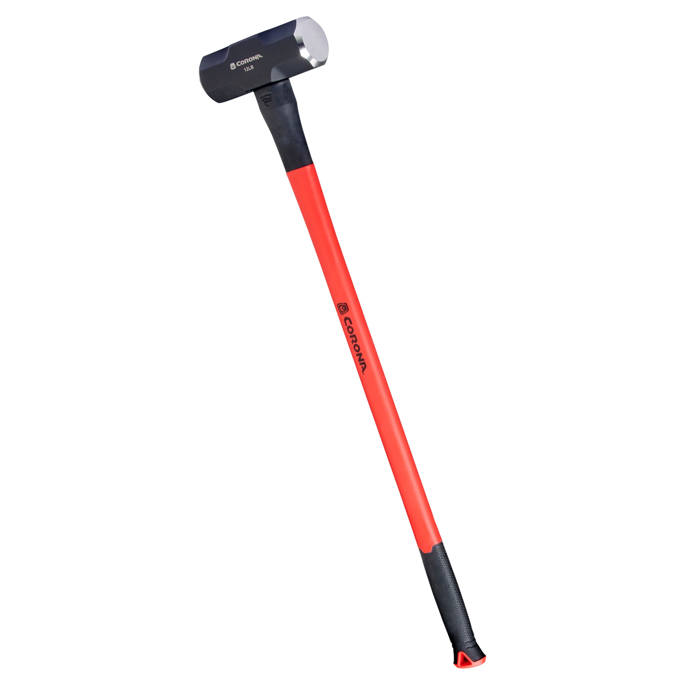Sledge Hammer, 12 lb. Head, 36 in. Solid-Core Fiberglass Handle