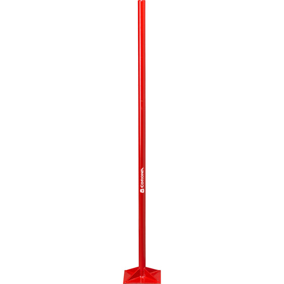 All-Steel Dirt Tamp, 8 in. x 8 in., 58 in. Steel Handle