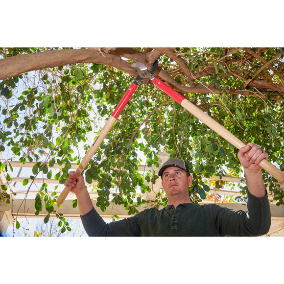 SuperDUTY Bypass Lopper, 37 in. Hickory Handles, 3 in. Cut Capacity