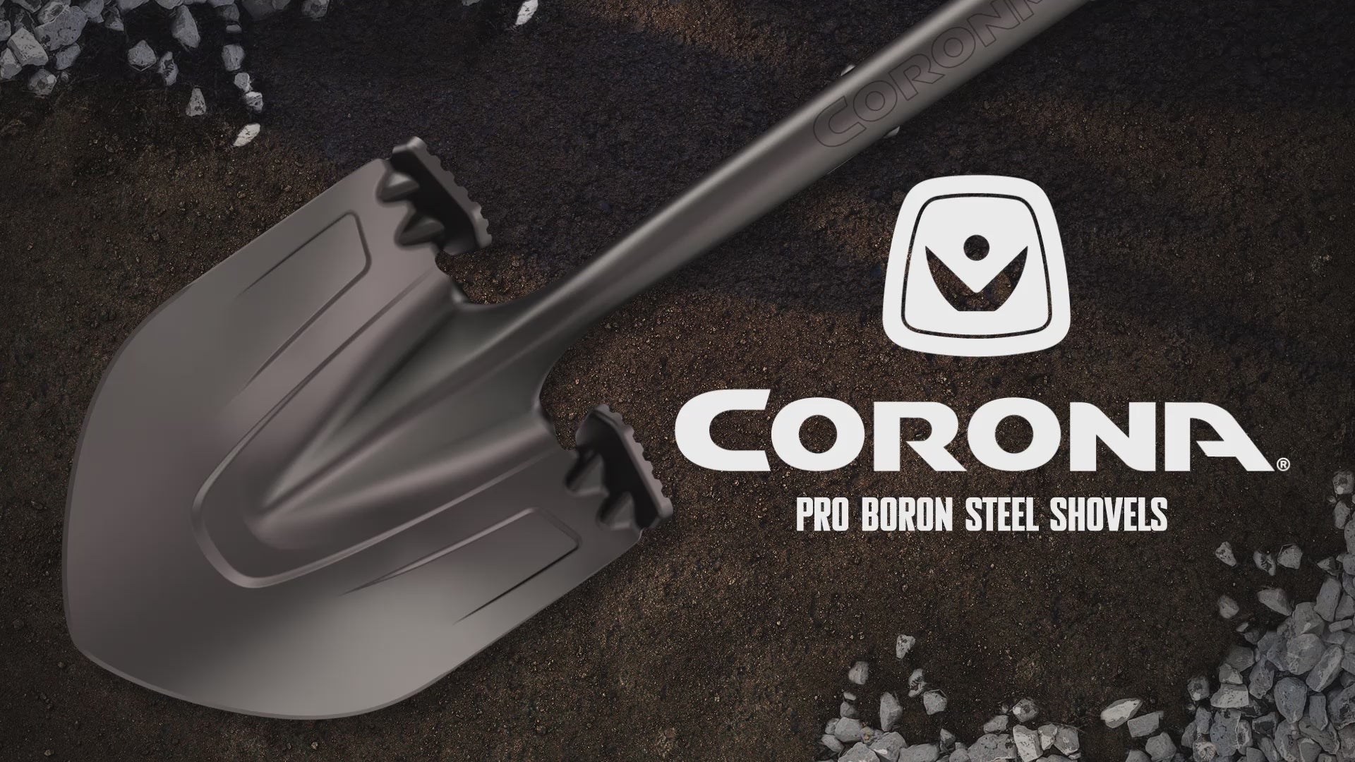 Boron Steel 14 Gauge Square Point Shovel, D Grip Hardwood Handle-7