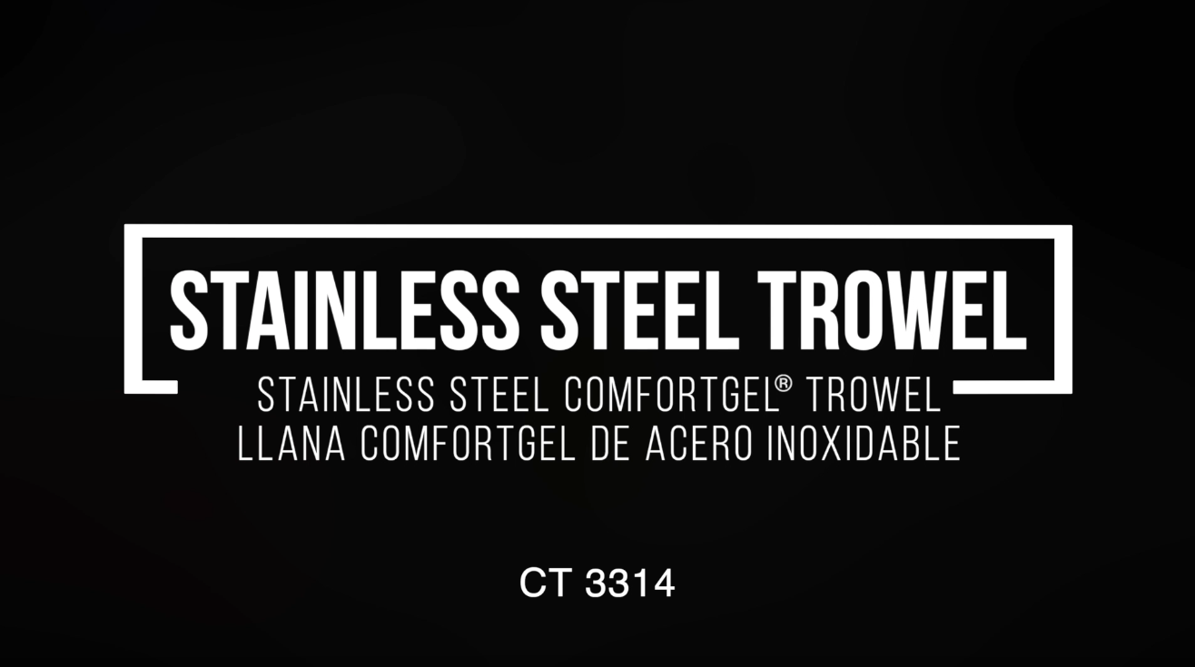 ComfortGEL® Trowel Premium Stainless Steel-9