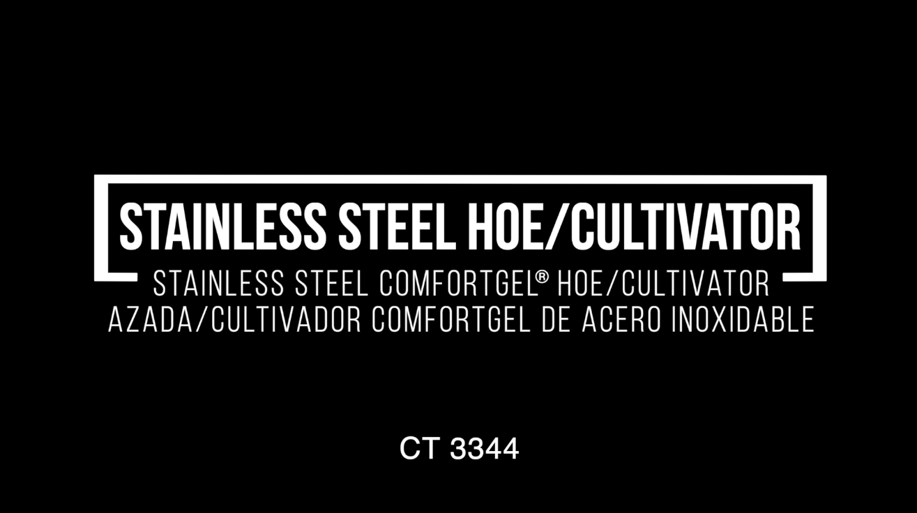 ComfortGEL® Hoe/Cultivator Premium Stainless Steel-8
