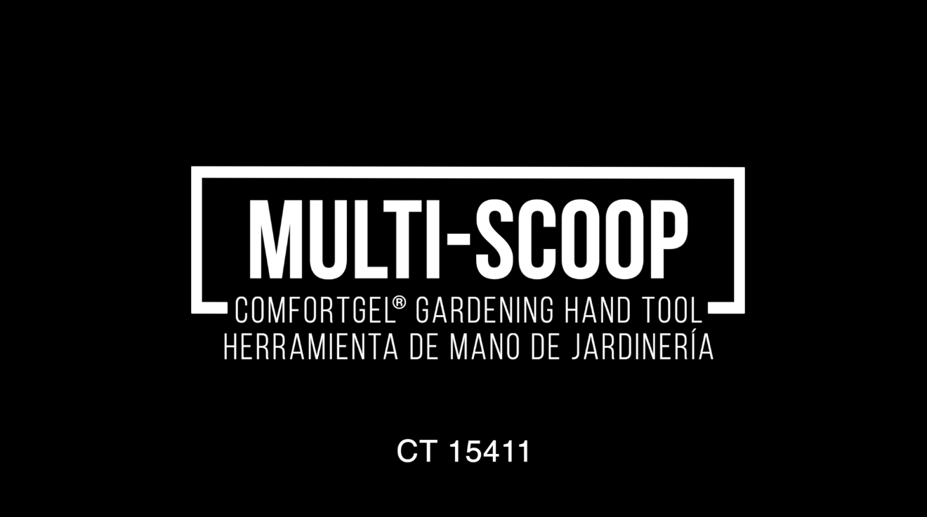 Multi-Scoop Garden Tool with ComfortGEL® Grip-9