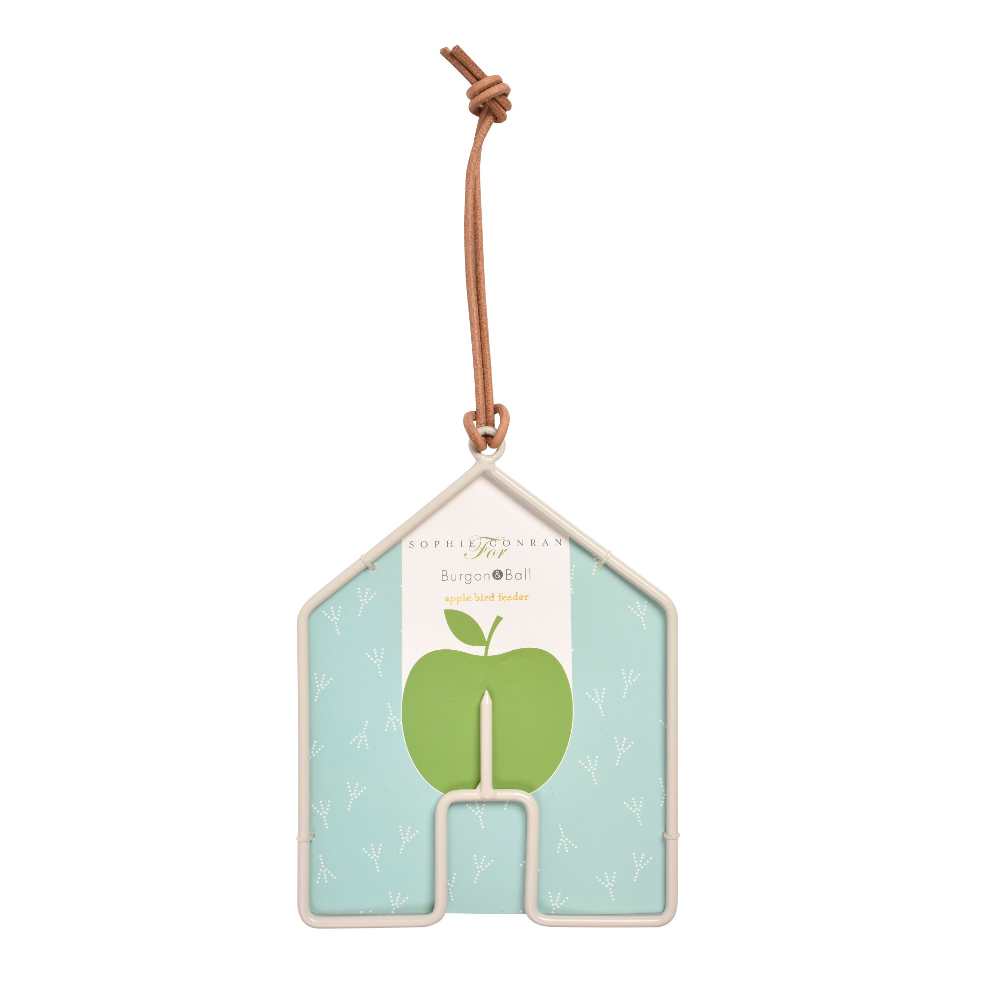 Sophie Conran Apple Bird Feeder, House-Shaped