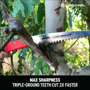 RazorTOOTH Saw® Arborist Folding Pruning Saw, 7 in. Blade-6