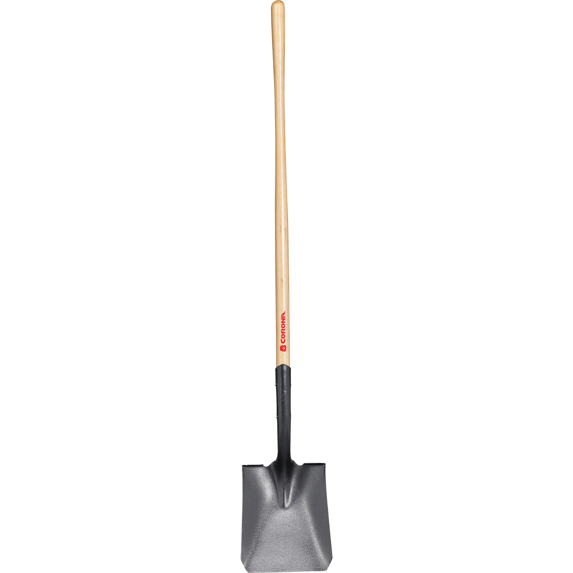 Square Point Shovel, 14-Gauge, 11 in. Head, 48 in. Wood Handle