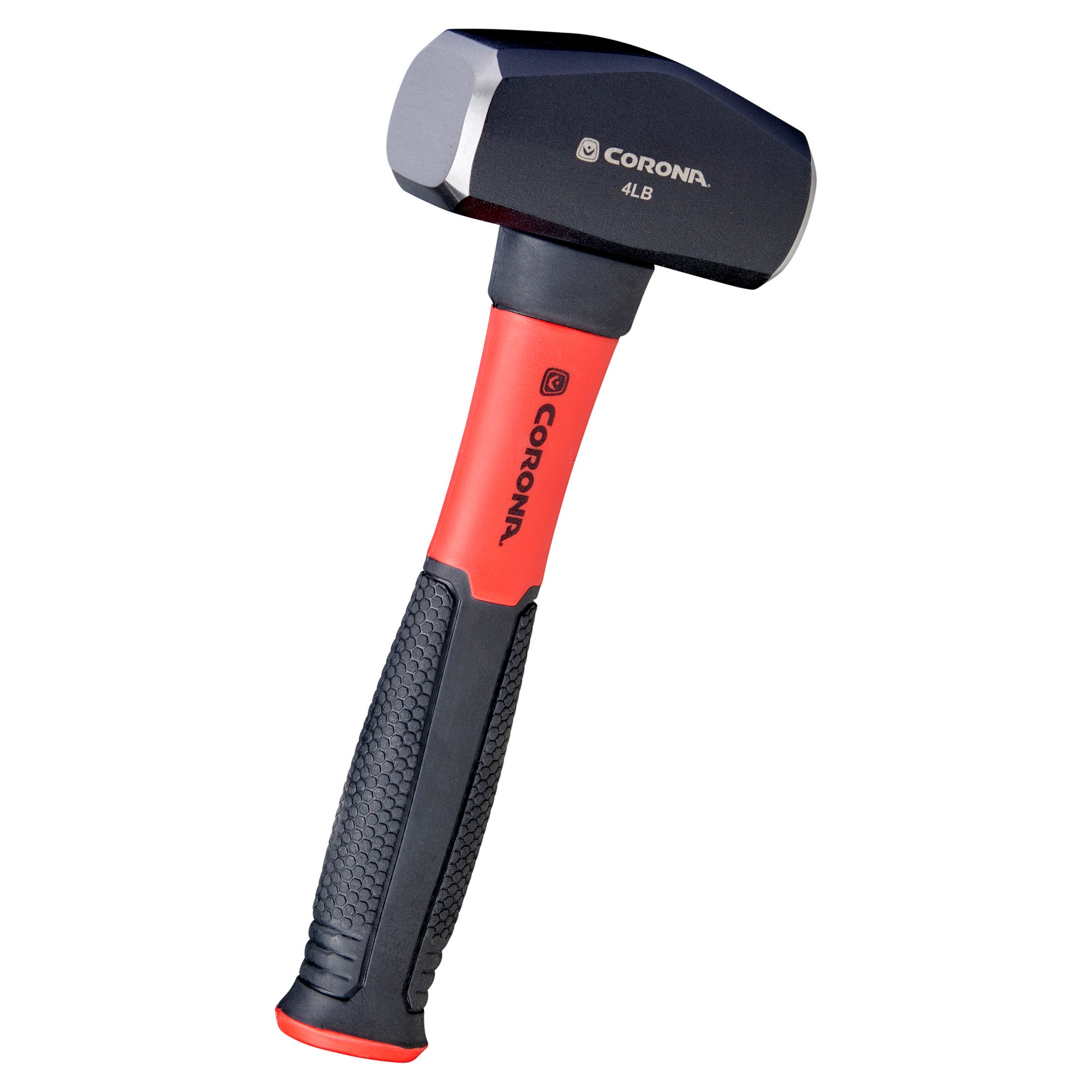 Drilling Hammer, 4 lb. Head, 11 in. Solid-Core Fiberglass Handle