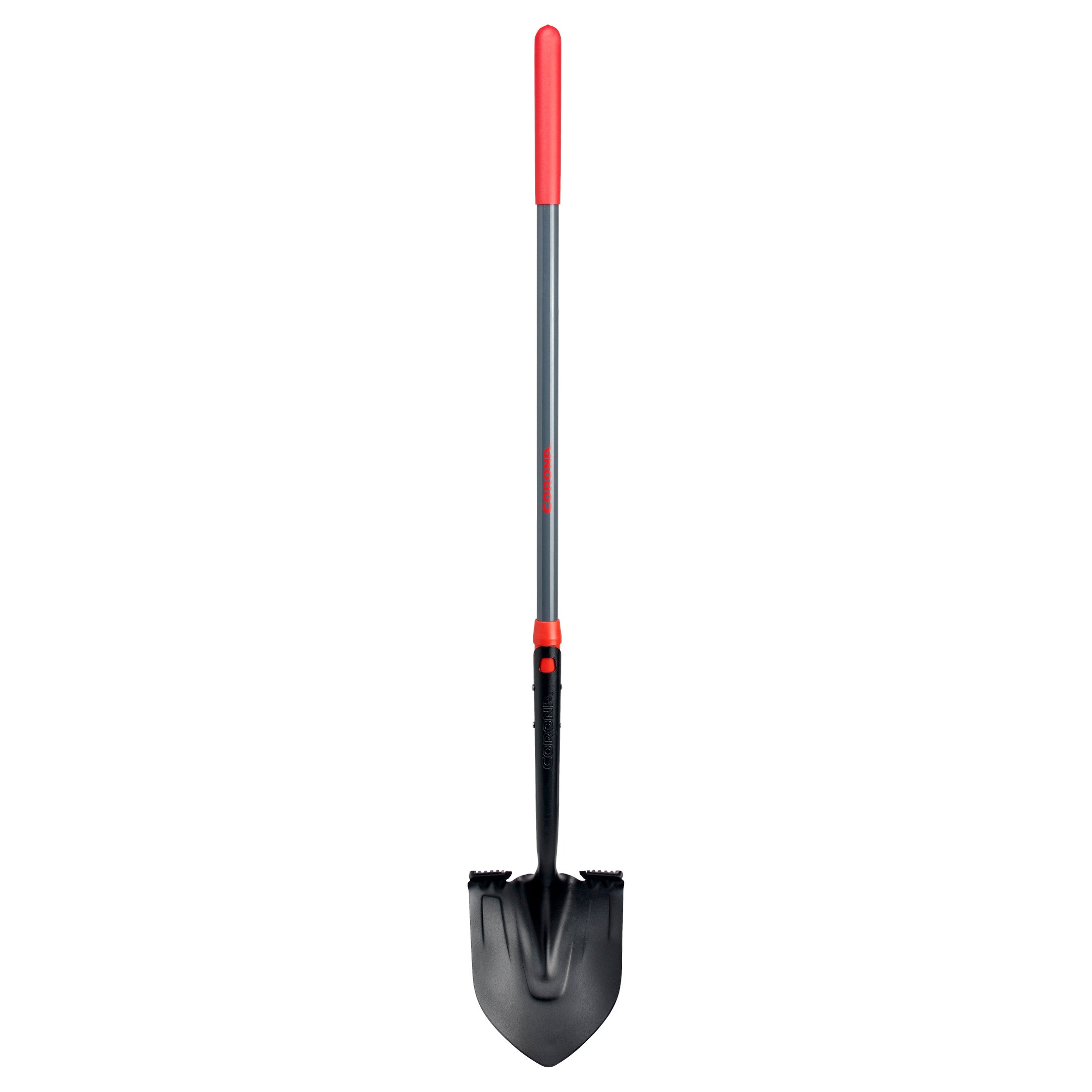 Boron Steel 14-Gauge Round Point Shovel, Fiberglass Handle