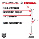Dual Compound-Action Tree Pruner with RazorTOOTH Saw® Blade, 14 ft.-5