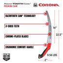 RazorTOOTH Saw® Pruning Saw, 14 in. Blade-12